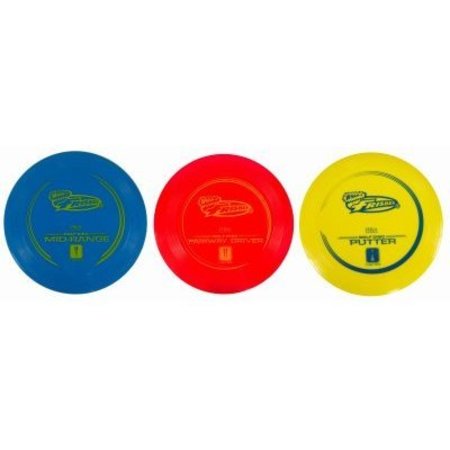 INTERSPORTRP DBA WHAM O 3PK Golf Frisbee Disc 54020